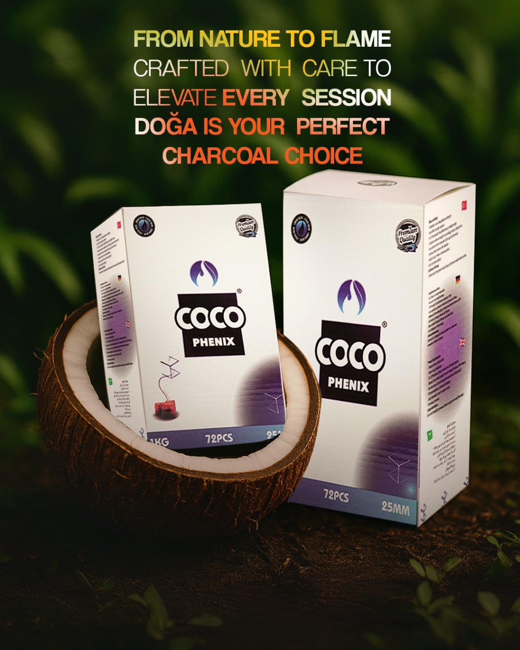 Coco Phoenix Premium Shisha Coal